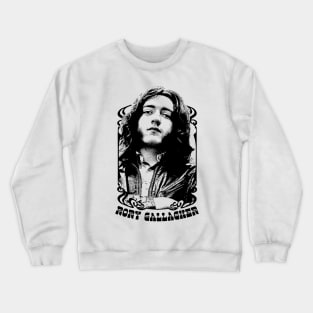 Rory Gallagher / Vintage Look Fanart Design Crewneck Sweatshirt